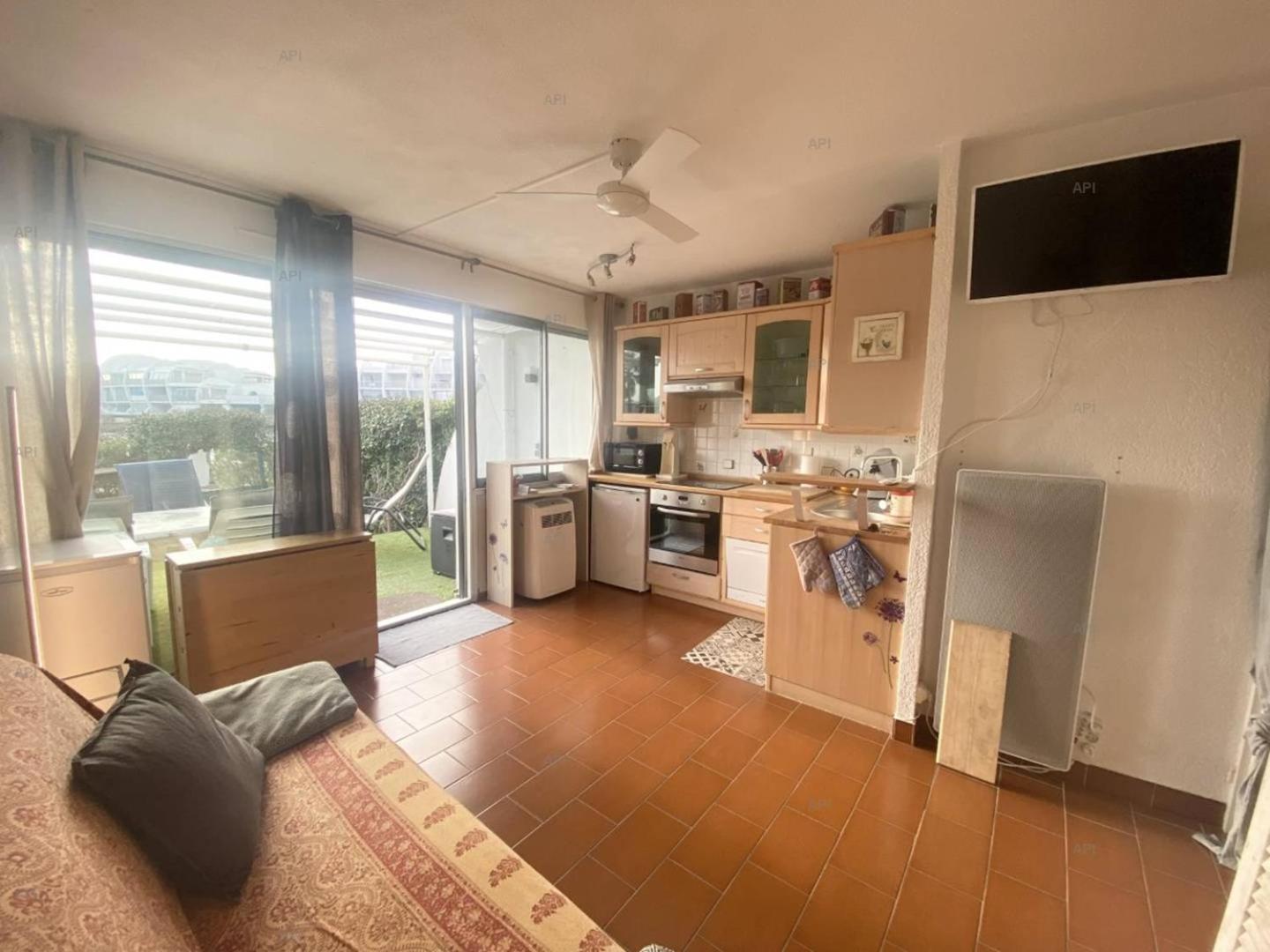 As22947-Studio Cabine Residence Direct Sur Plage Le Grau-du-Roi Kültér fotó